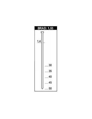 Clavos brad 1.5314/35 c2400 4742435 de simes