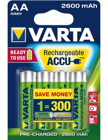 Pila recargable 5716-lr/hr-06 aa bli(4)varta de varta caja de