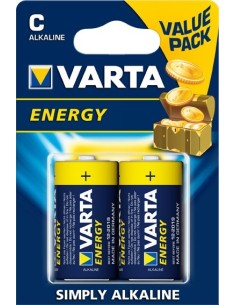 Pila alcalina energy 4114-lr-14 c bli(2)varta de varta caja de