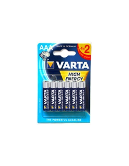 Pila alcalina 4903-lr-03 aaa blis(4 + 2) varta de varta caja de