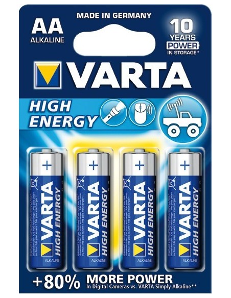 Pila alcalina 64906-lr-06 aa blist(4) varta de varta caja de 20