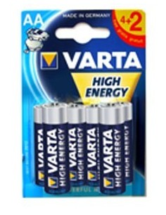Pila alcalina 4906-lr-06 aa blist(4 + 2) varta de varta caja de