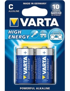 Pila alcalina 64914-lr-14 c blister(2) varta de varta caja de