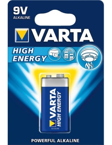 Pila alcalina 64922-9v 6lr-61 bliste(1) varta de varta caja de