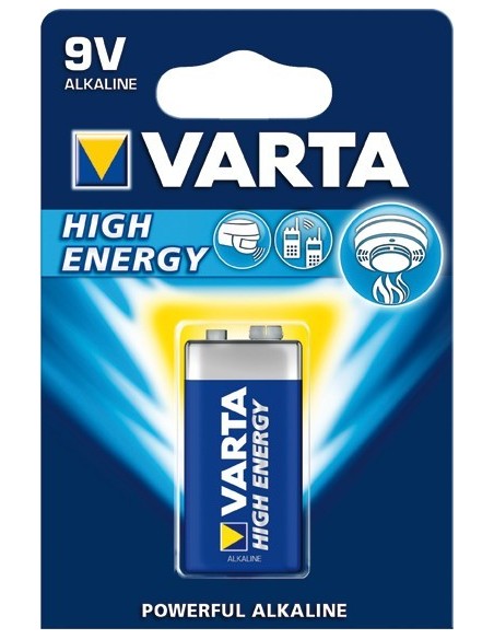 Pila alcalina 64922-9v 6lr-61 bliste(1) varta de varta caja de