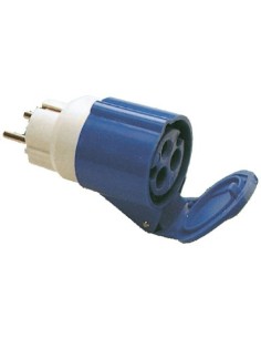 Adaptador clavija 1100063 sch/2p + t 16a de asein