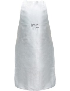 Delantal cuero vacuno gris 20200-90x60 de safetop