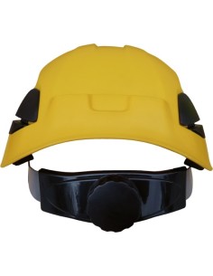 Casco climber con rosca 1000v 80662 amarillo de safetop