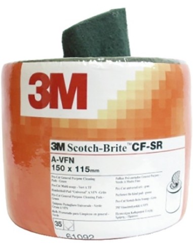 Rollo precortado scotch-brite 61092 verde de 3m