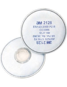 Filtro 2128 p2r para mascara 6200/6800 de 3m caja de 20 unidades