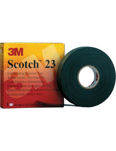 Cinta autosoldable scotch 23 9,15mx19mm de 3m