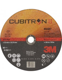 Disco corte cubitron a/i65513 115x1,0x22 de 3m caja de 25