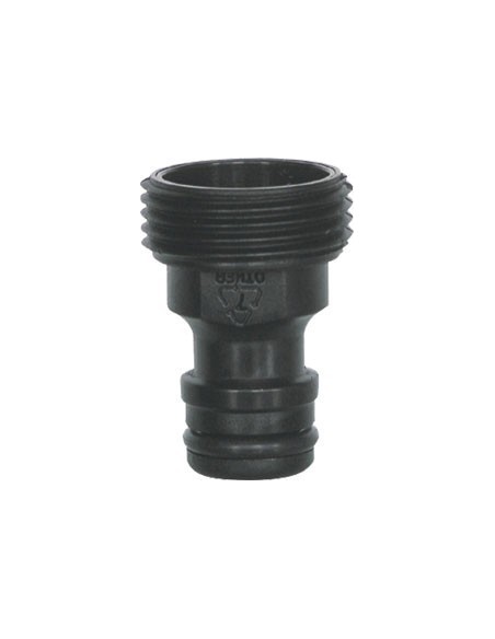 Racor macho con r 3/4" 9801405 gr de aqua caja de 50 unidades