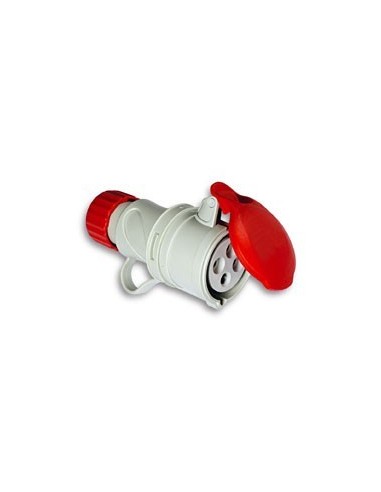 Base cetac 1100053 3p + t 380v/16a rojo de asein