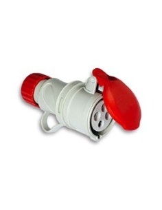 Base cetac 1100069 3p + t 380v/32a rojo de asein