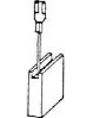 Escobillas 2pz 1309 aeg/milwaukee de asein caja de 10 unidades