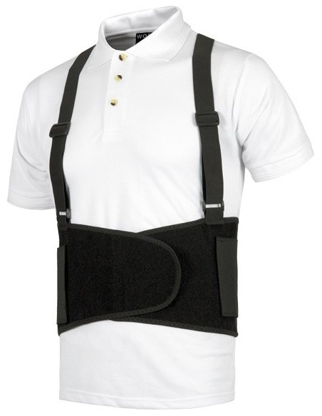 Faja guardaespaldas con tirantes wfa302 t-l de workteam