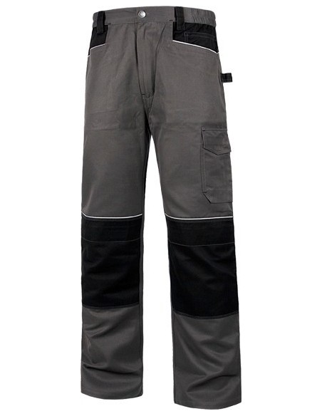 Pantalón wf1052 gris oscuro/negro t-l de workteam