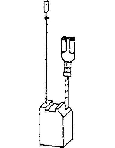 Escobillas 2pz 1622 hilti de asein caja de 10 unidades