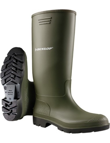 Bota caña alta pricemastor 380vp t-39 verde de dunlop