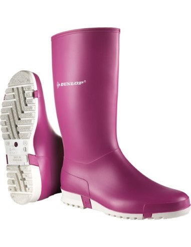 Bota caña alta sport k272111 t-39 rosa de dunlop