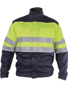 Cazadora ignifuga welder hv wlh300 t-l azul de 3l