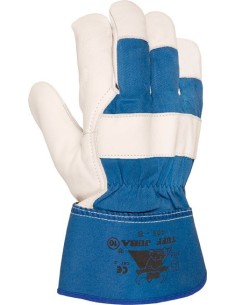 Guante americano piel flor 405-b t-09 de juba caja de 6 unidades