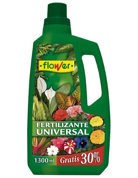 Fertilizante liquido universal 10590 1l + 300ml de flower caja