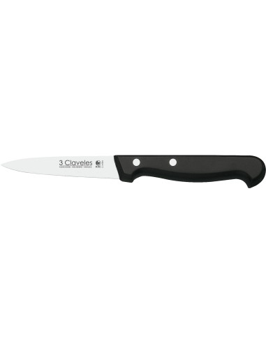 Cuchillo verduras inoxidable mango polioximetileno 9cm 3,5"