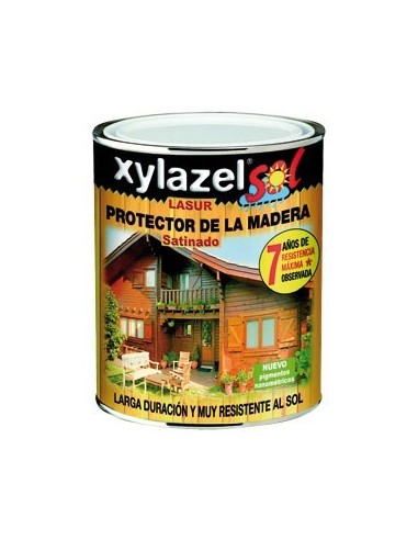 Xylazel lasur satinado 2140103 750ml incoloro de xylazel caja