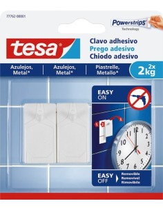 Clavo adhesivo 77762 sms azulejos sujección 2,0kg de tesa-tape