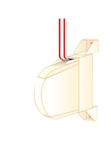 Recogedor persiana mini con cinta 4mt 14mm bl de ponsa