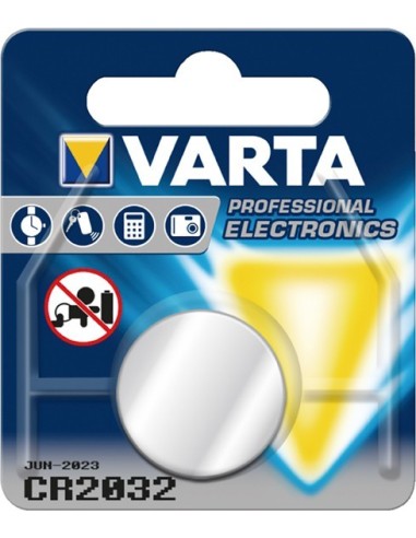 Pila boton litio cr2032 3v varta de varta caja de 10 unidades