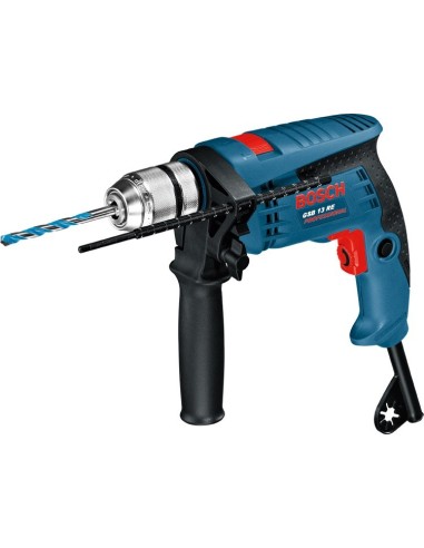 Taladro percutor gsb-13-re 600w de bosch construccion /