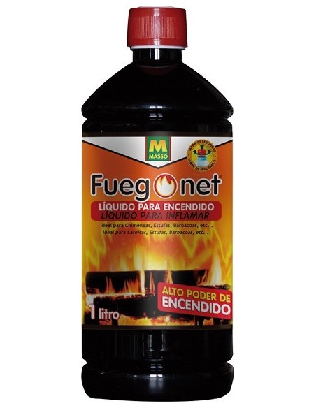 Liquido para encendido 231198 1000ml de fuego net