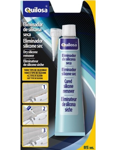 Eliminador de silicona seca 20875-85ml de quilosa caja de 12