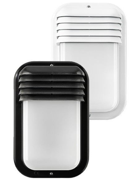 Aplique 4415g ecoled vertical e27 18w ip44 ngr de famatel