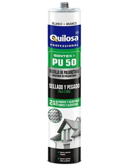 Masilla sintex pu-50 45625-300ml-marron de quilosa caja de 12